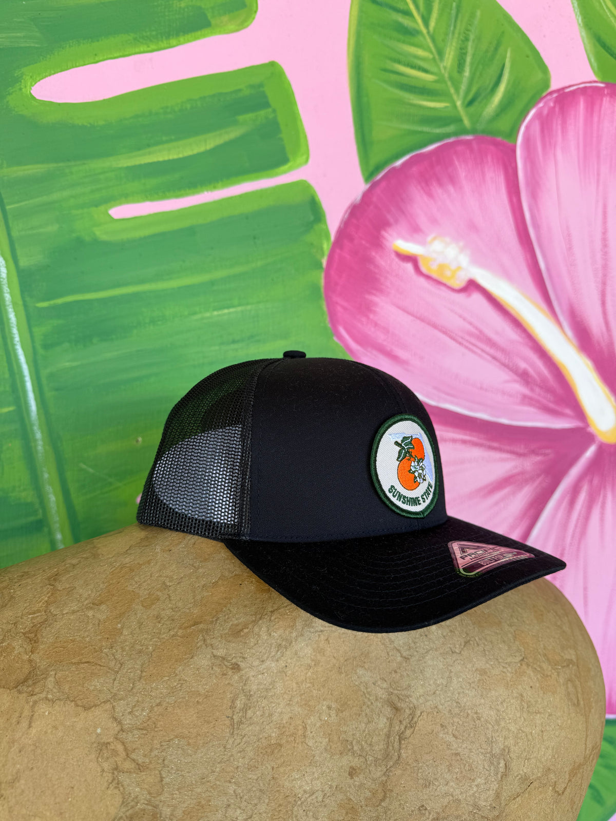 Sunshine State Navy Blue Curved-Bill Trucker Hat