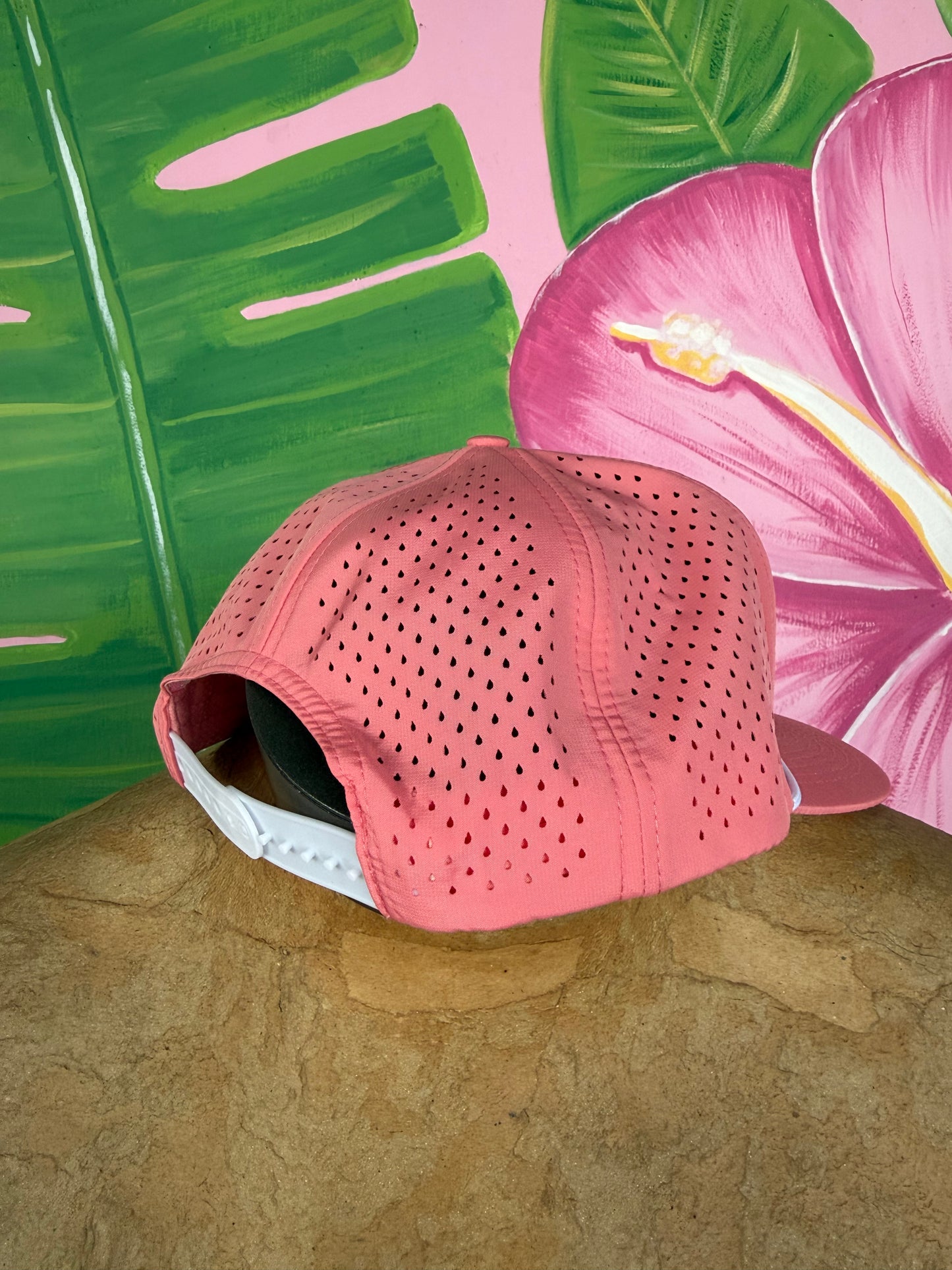 312 Pink Performance Trucker Hat