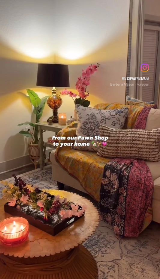 Mystery Kantha Quilt — One of a Kind, Always a Surprise