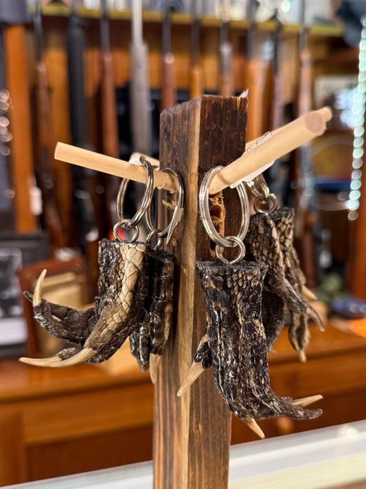 Gator Foot Keychain