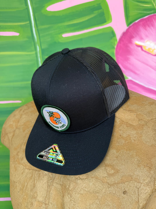 Sunshine State Navy Blue Curved-Bill Trucker Hat