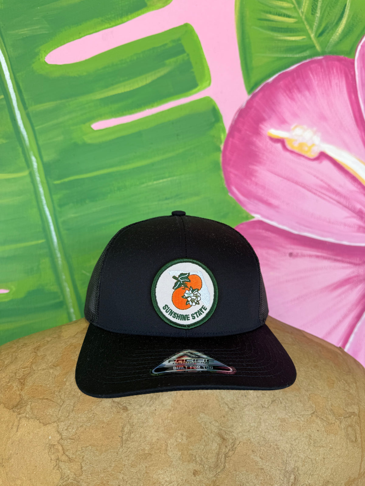 Sunshine State Navy Blue Curved-Bill Trucker Hat