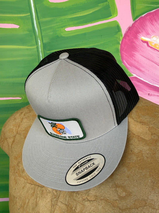 Sunshine State Grey & Black Trucker Hat