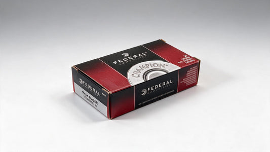 Federal Champion 9mm Luger 115 Grain FMJ RN Ammunition – 50 Rounds